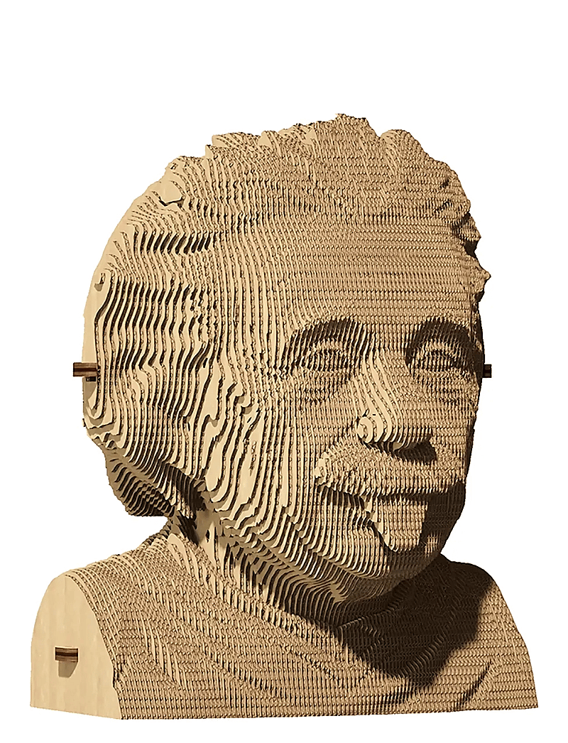 Cartonic - Cartonic 3D Puzzle EINSTEIN - figurines en bois - brown - 2