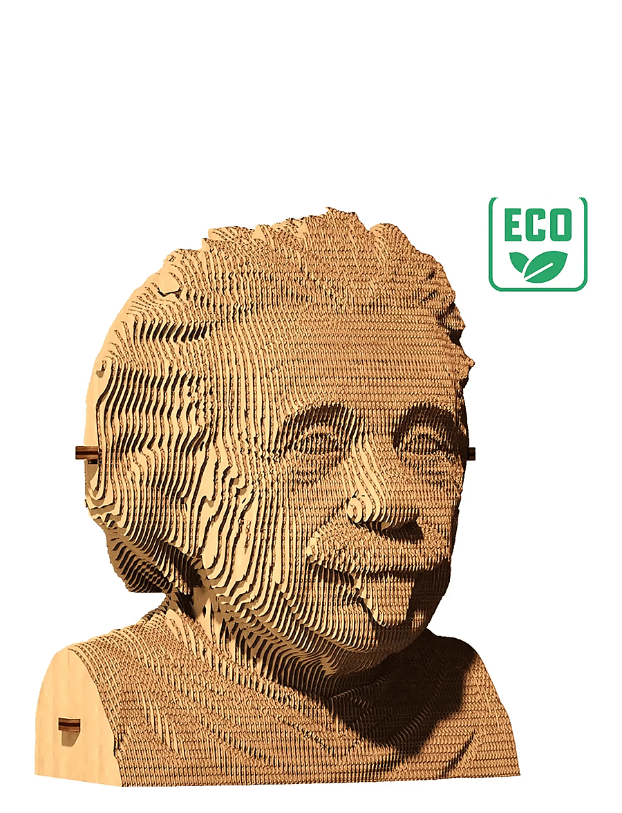 Cartonic - Cartonic 3D Puzzle EINSTEIN - holzfiguren - brown - 4