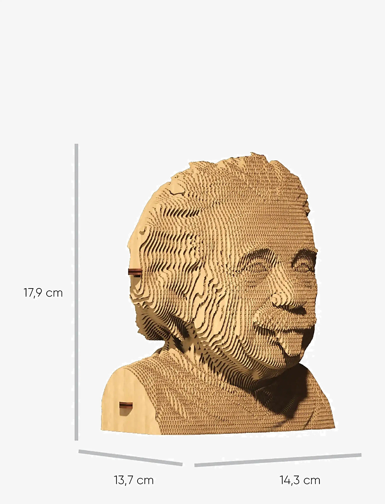 Cartonic - Cartonic 3D Puzzle EINSTEIN - figurines en bois - brown - 5