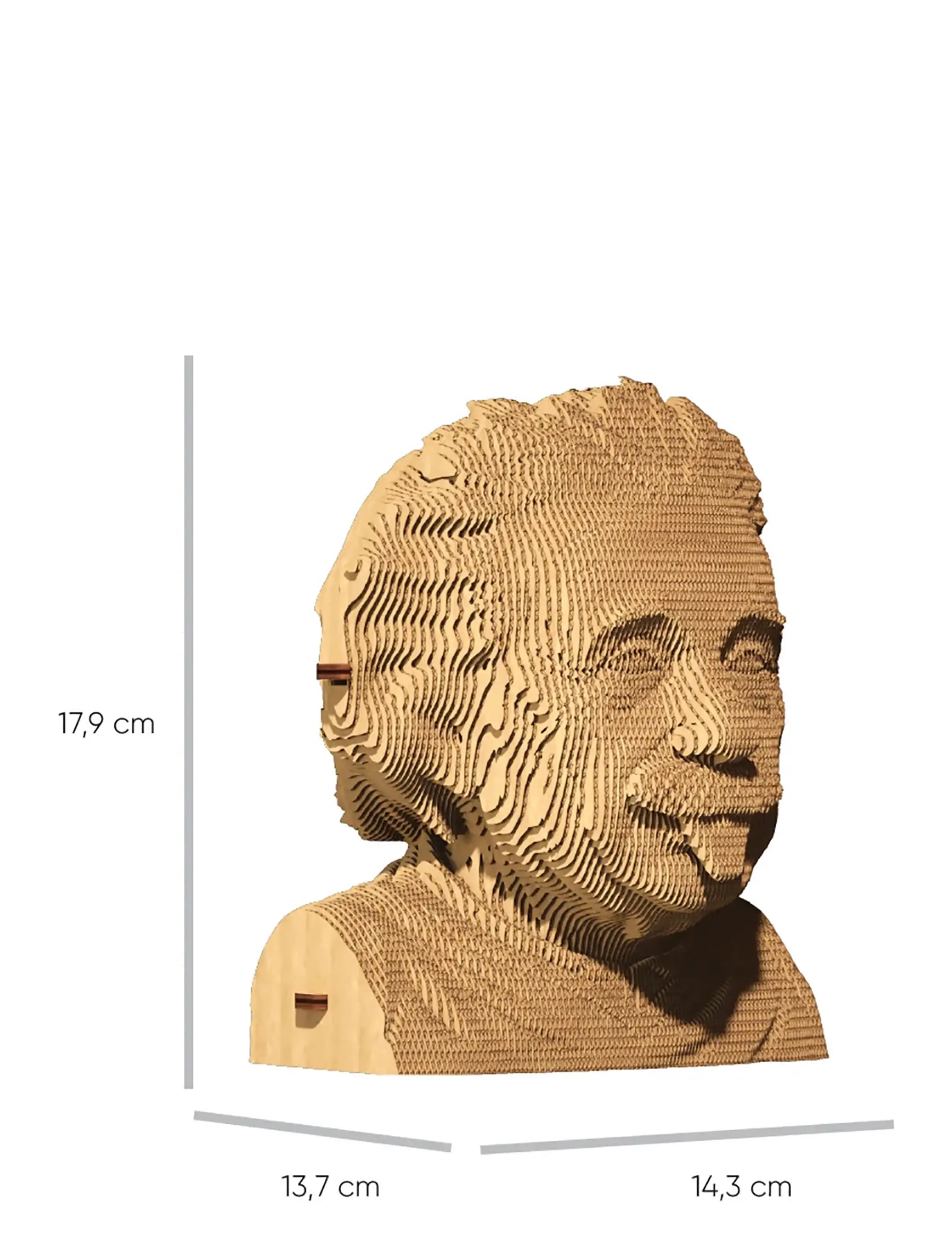 Cartonic - Cartonic 3D Puzzle EINSTEIN - wooden figures - brown - 5