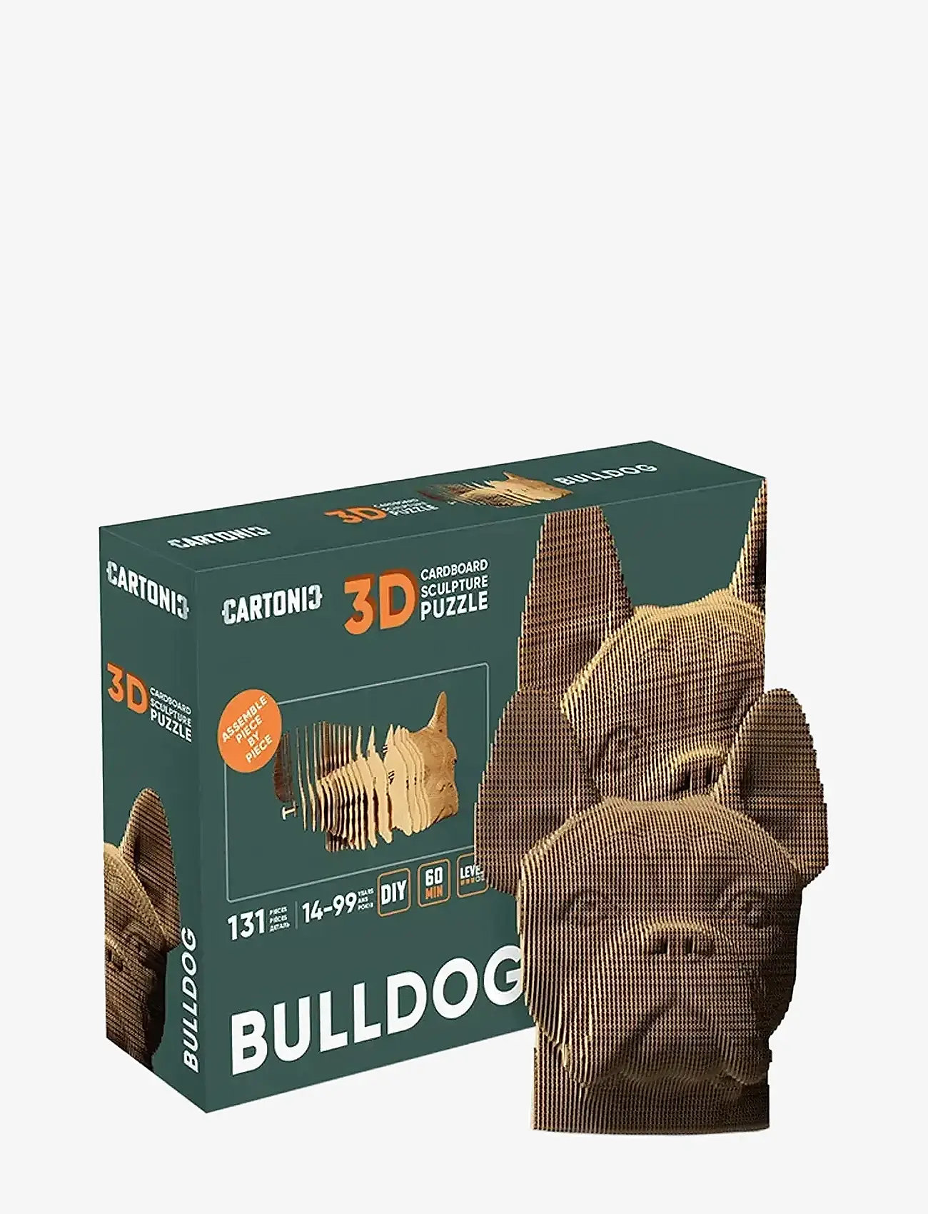 Cartonic - Cartonic 3D Puzzle BULLDOG - nach preis einkaufen - brown - 0