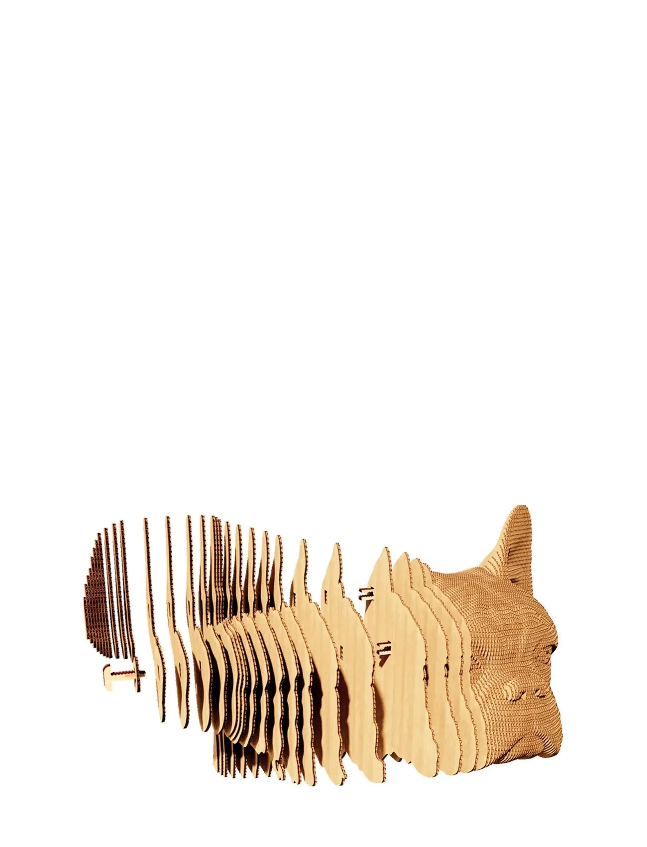 Cartonic - Cartonic 3D Pussel BULLDOG - träfigurer - brown - 3