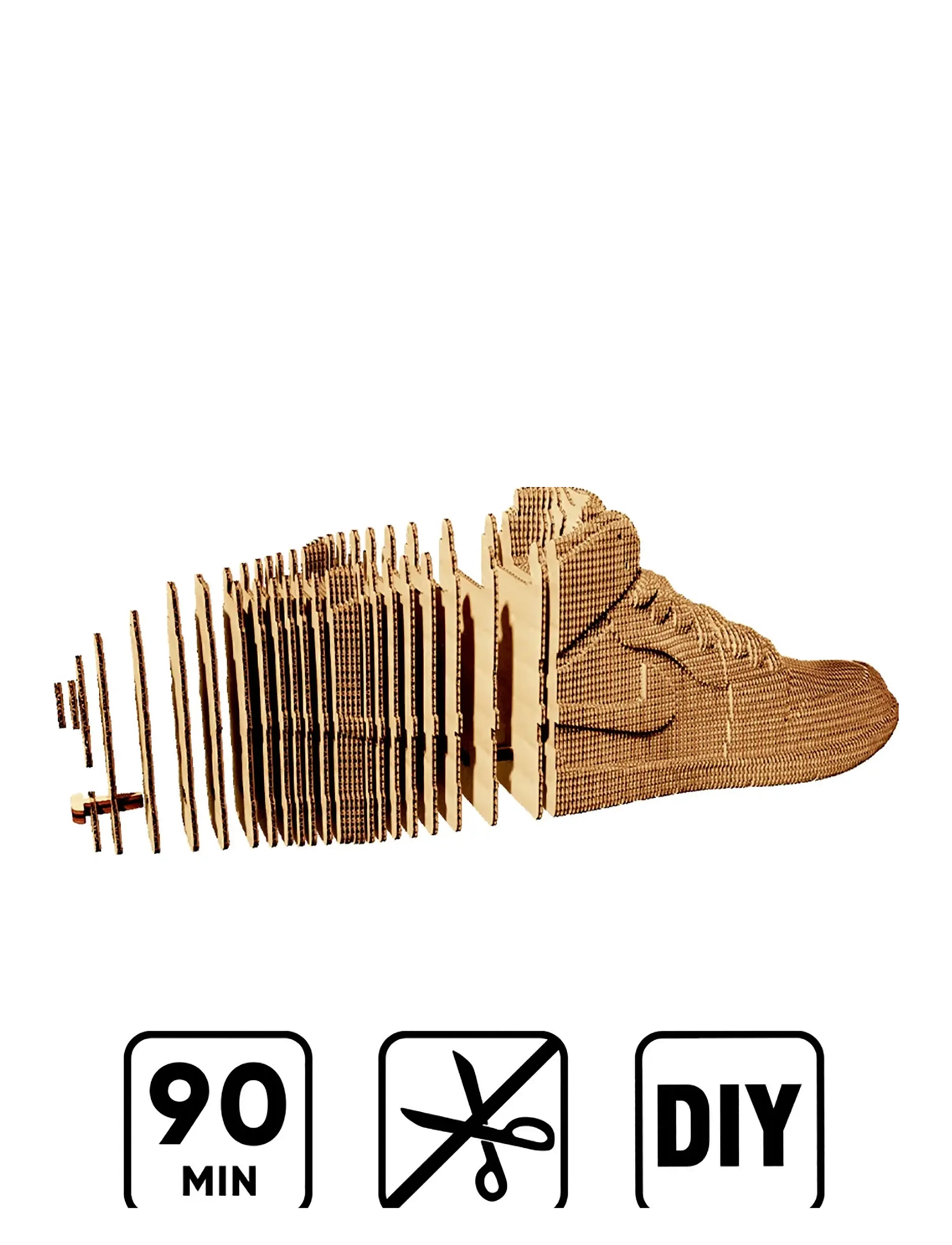 Cartonic - Cartonic 3D Pussel SNEAKER - träfigurer - brown - 2
