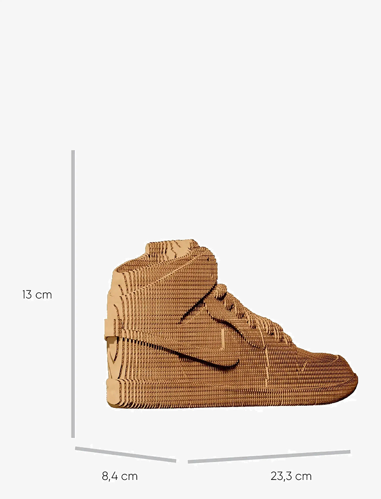 Cartonic - Cartonic 3D Puzzle SNEAKER - wooden figures - brown - 3