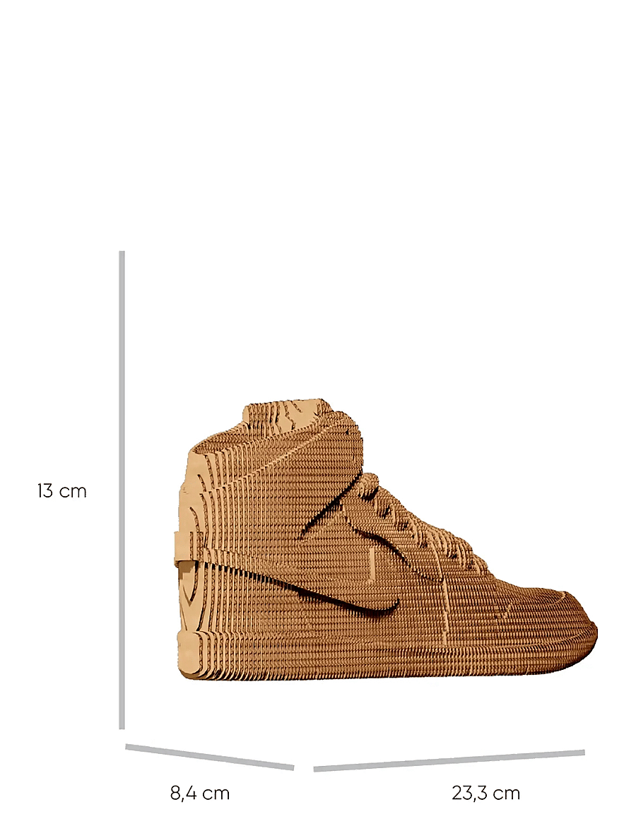 Cartonic - Cartonic 3D Puzzle SNEAKER - holzfiguren - brown - 3