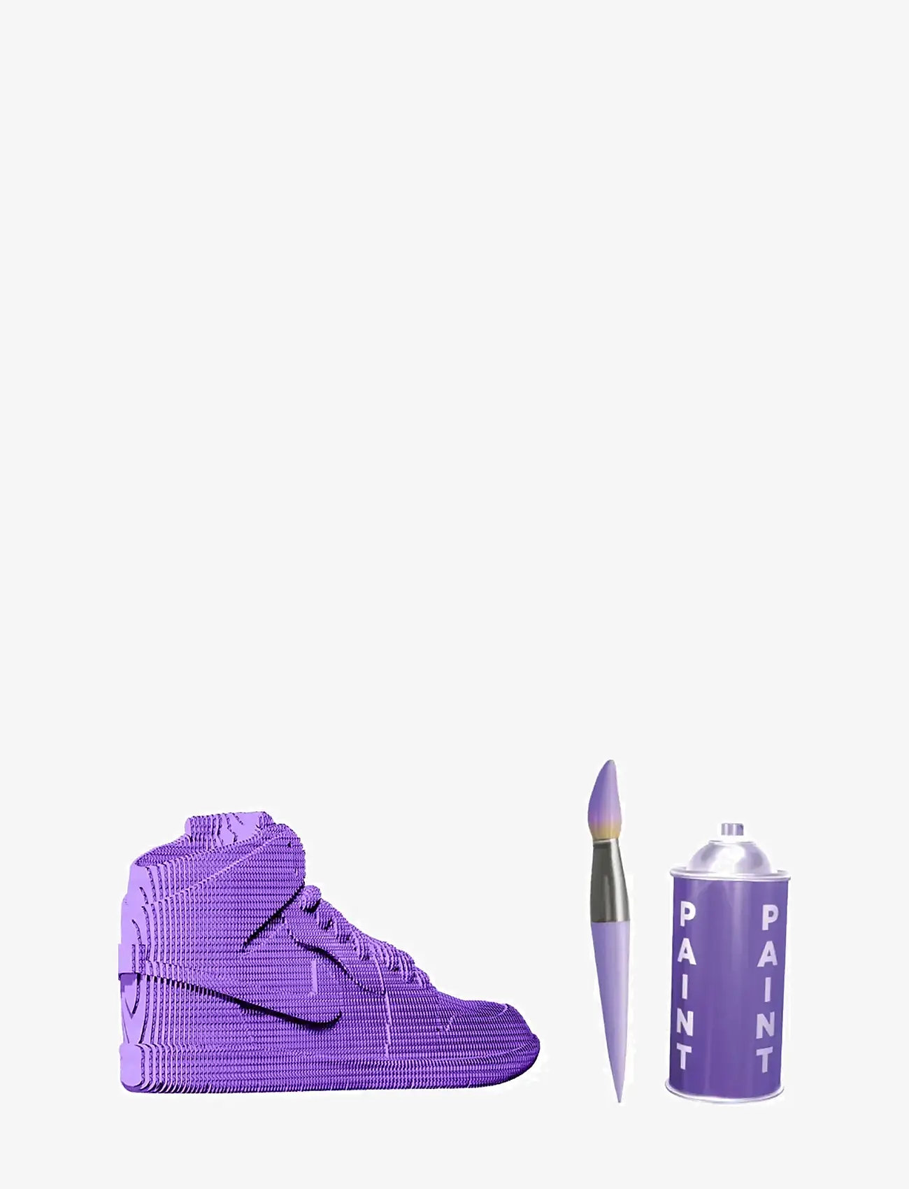 Cartonic - Cartonic 3D Puzzle SNEAKER - wooden figures - brown - 5