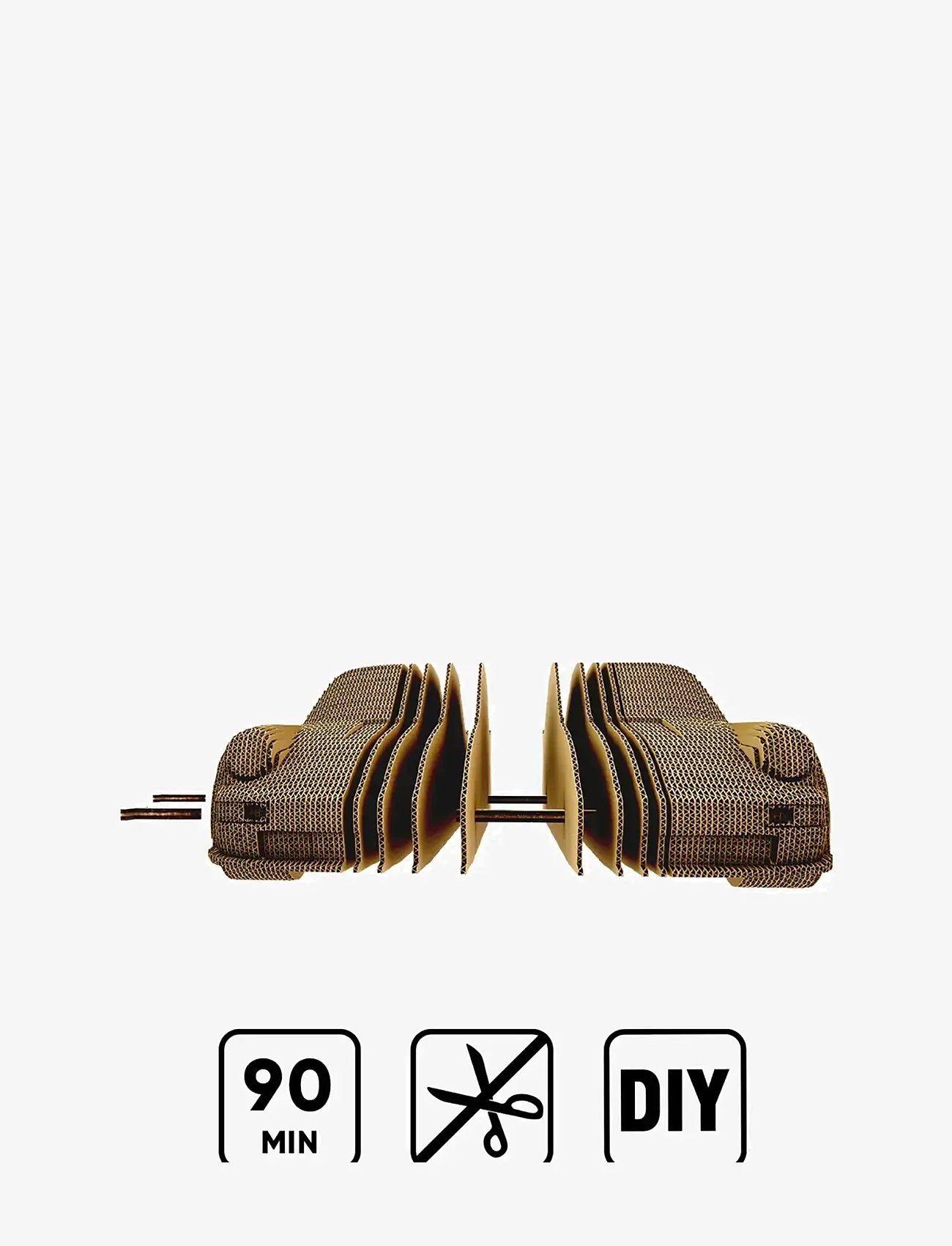 Cartonic - Cartonicisk 3D puslespil PORSCHE - træfigurer - brown - 4