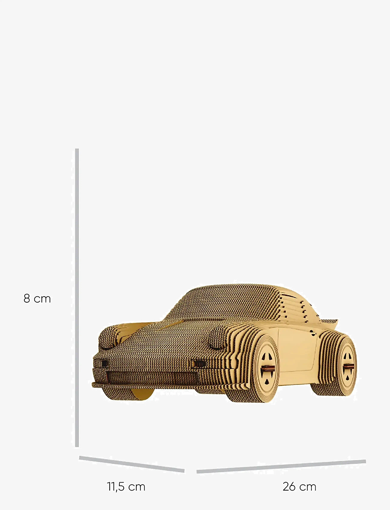 Cartonic - Cartonicisk 3D puslespil PORSCHE - træfigurer - brown - 5