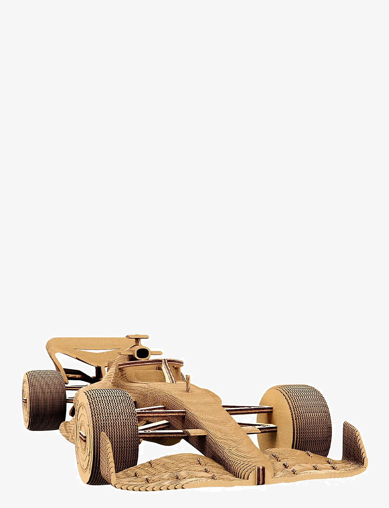 Cartonic - Cartonic 3D Puzzle RACECAR - holzfiguren - brown - 1