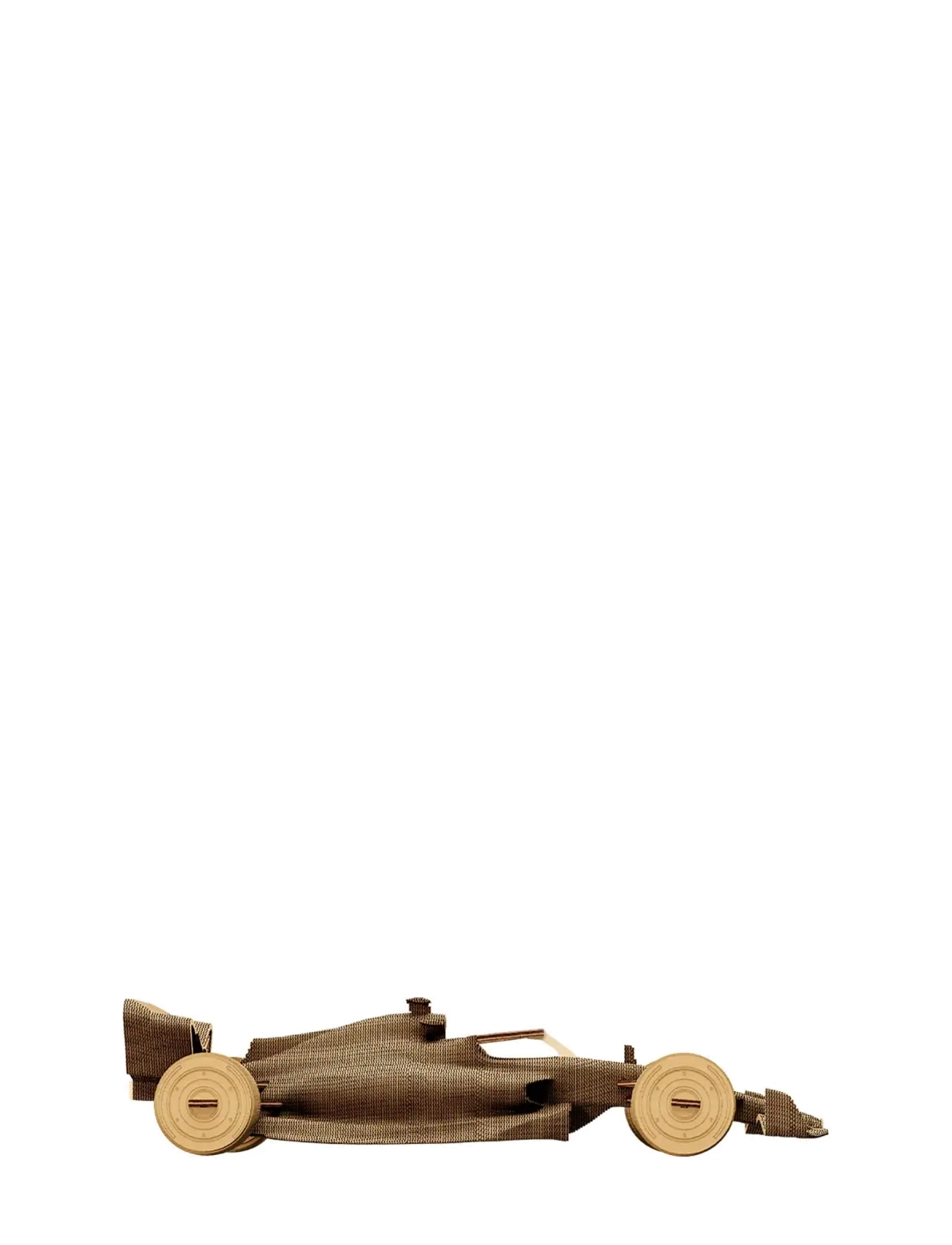 Cartonic - Cartonic 3D Pussel RACERBIL - träfigurer - brown - 3