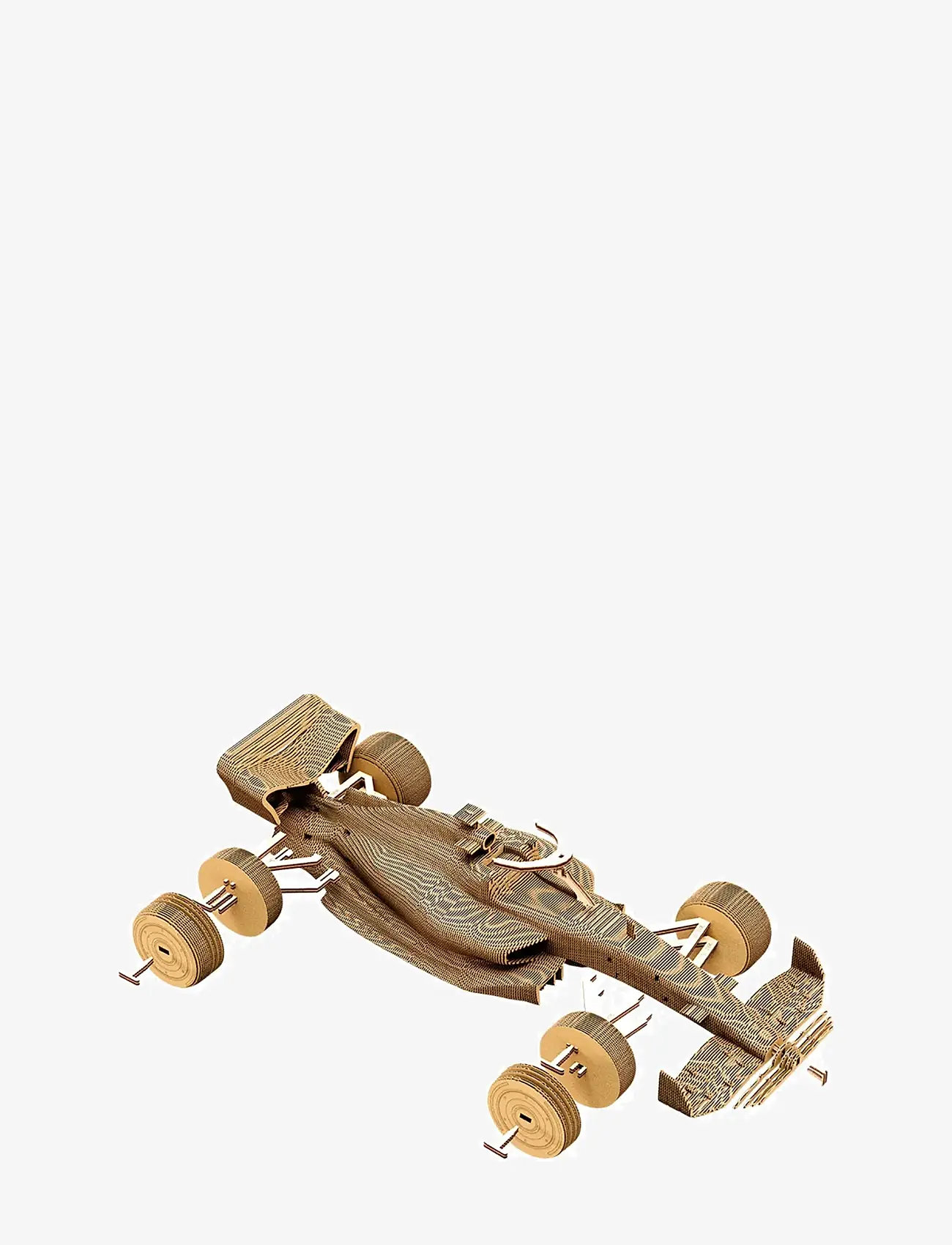 Cartonic - Cartonic 3D Puzzle RACECAR - holzfiguren - brown - 4