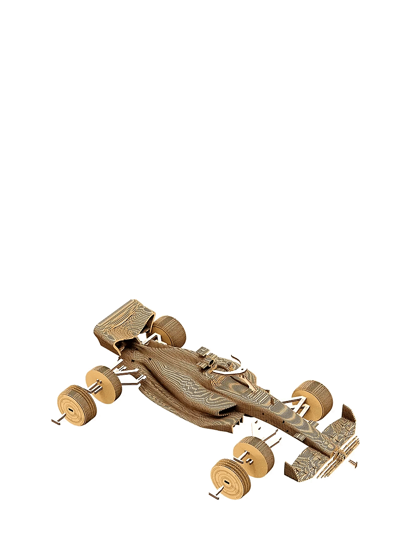 Cartonic - Cartonic 3D Puzzle RACECAR - holzfiguren - brown - 4
