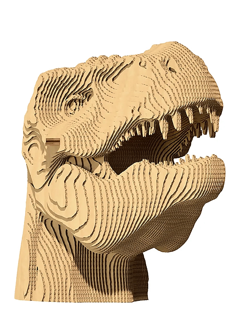 Cartonic - Cartonic 3D Puzzle T-REX - holzfiguren - brown - 1