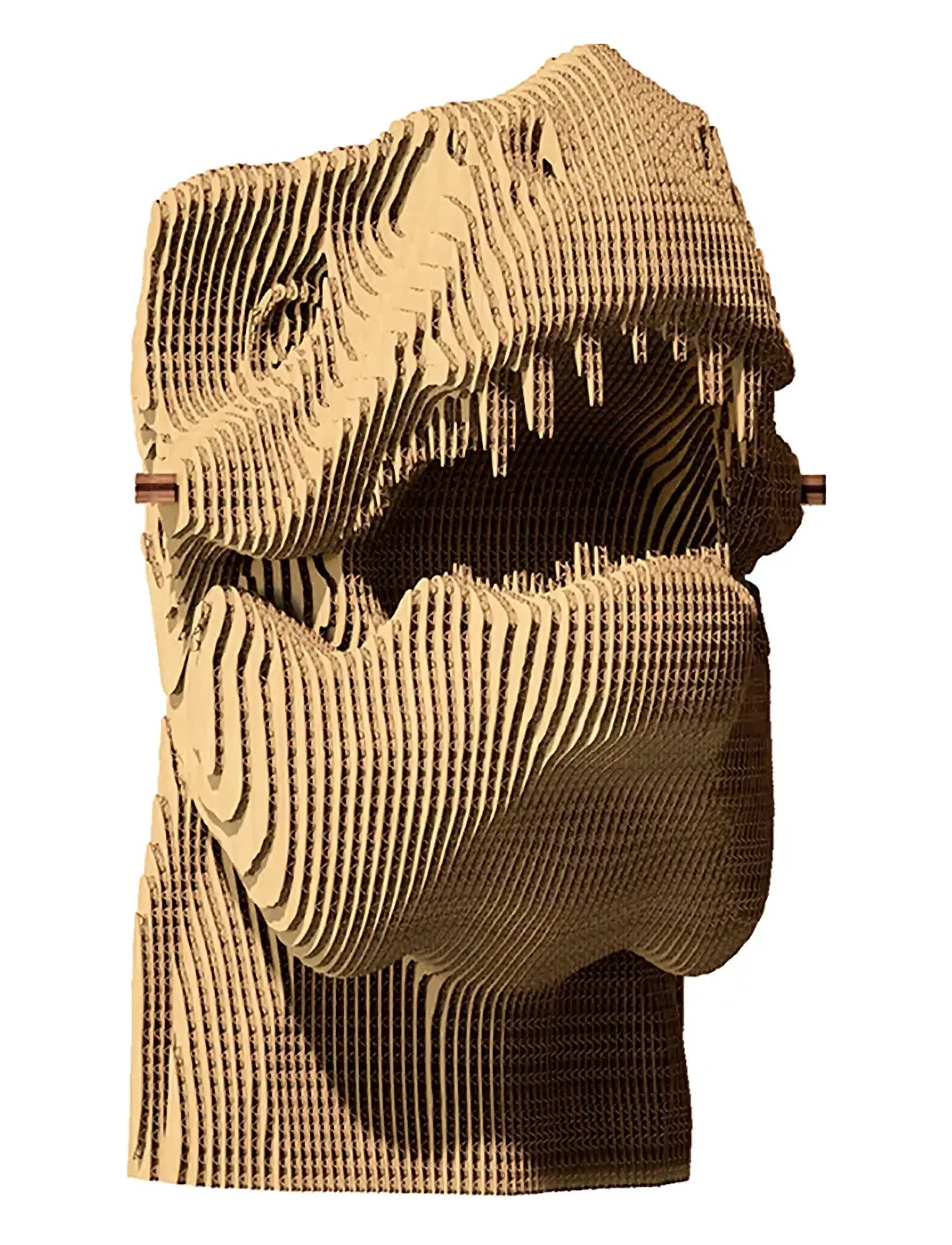 Cartonic - Cartonic 3D Puzzle T-REX - wooden figures - brown - 2