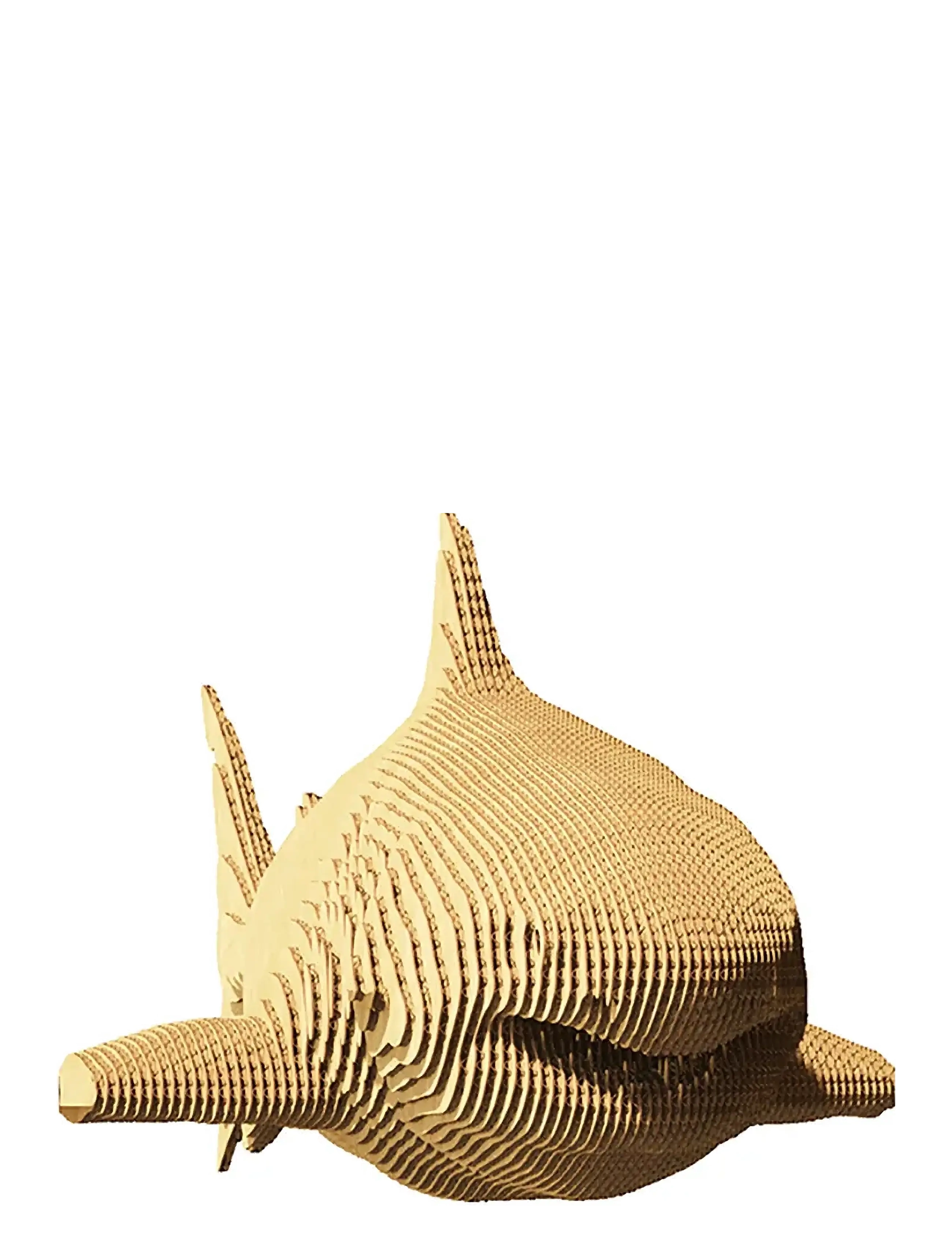 Cartonic - Cartonic 3D Pussel HAJ - träfigurer - brown - 2