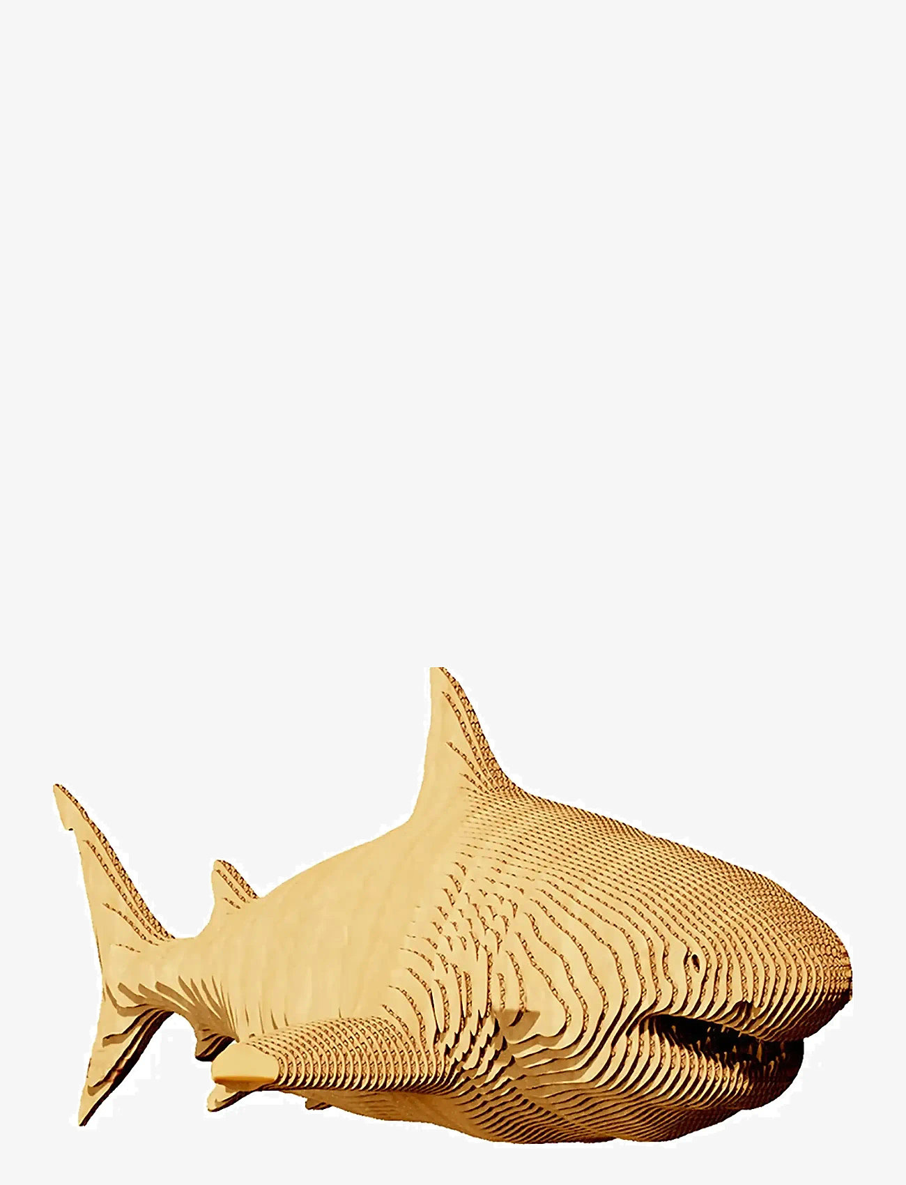 Cartonic - Cartonic 3D Pussel HAJ - träfigurer - brown - 3