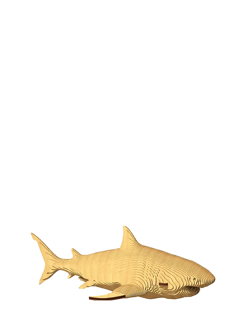 Cartonic - Cartonic 3D Puzzle SHARK - medinės statulėlės - brown - 5