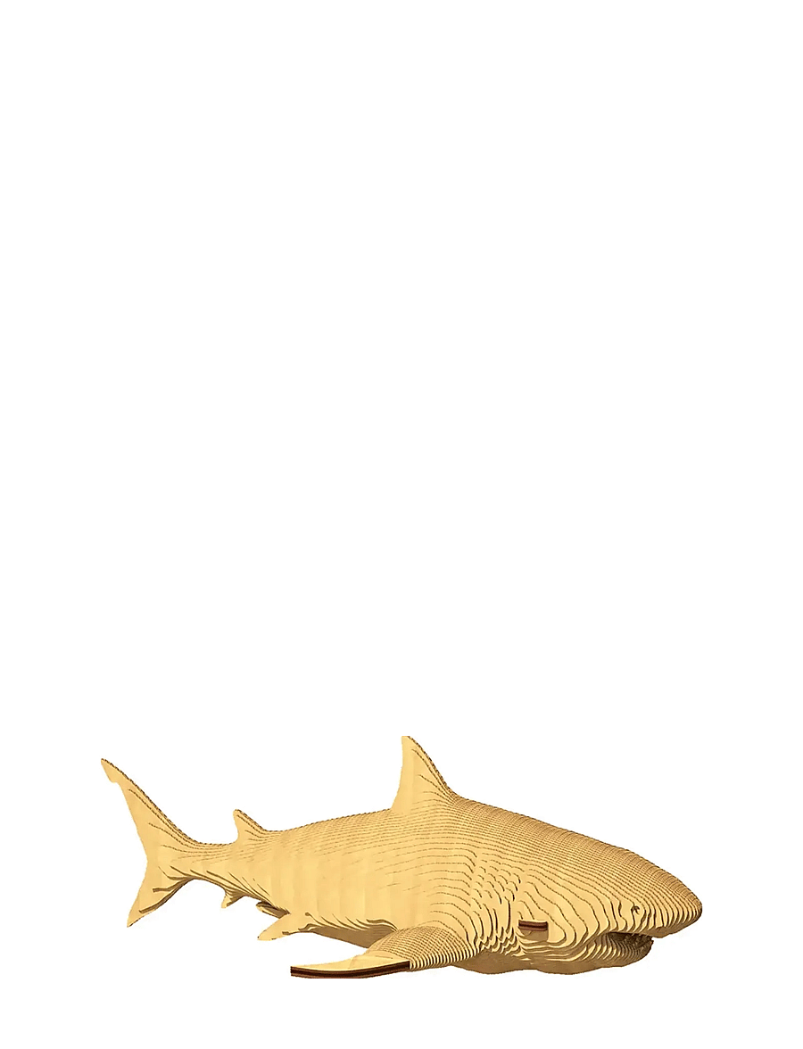 Cartonic - Cartonic 3D Puzzle SHARK - holzfiguren - brown - 5