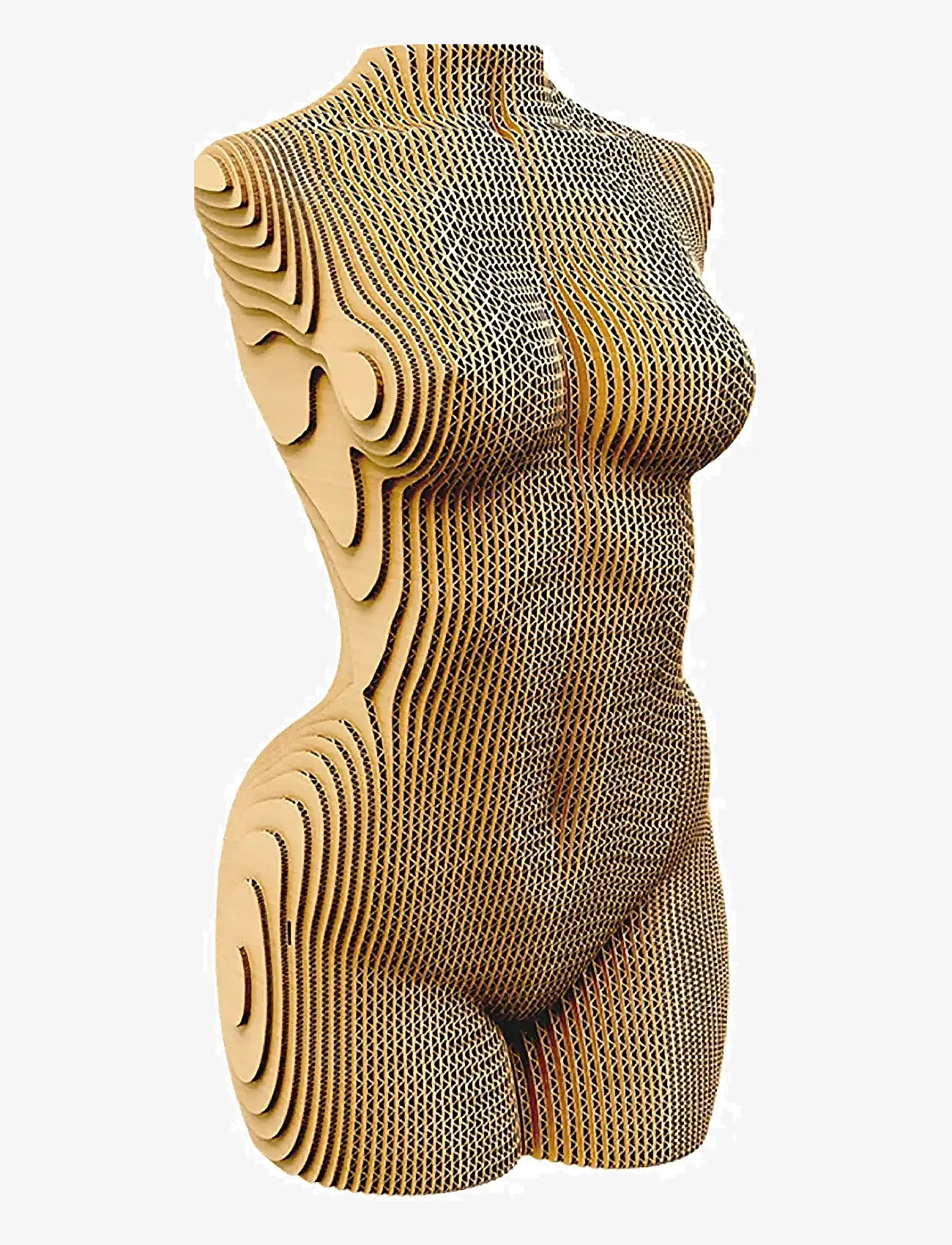 Cartonic - Cartonic 3D Puzzle FEMALE TORSO - holzfiguren - brown - 1
