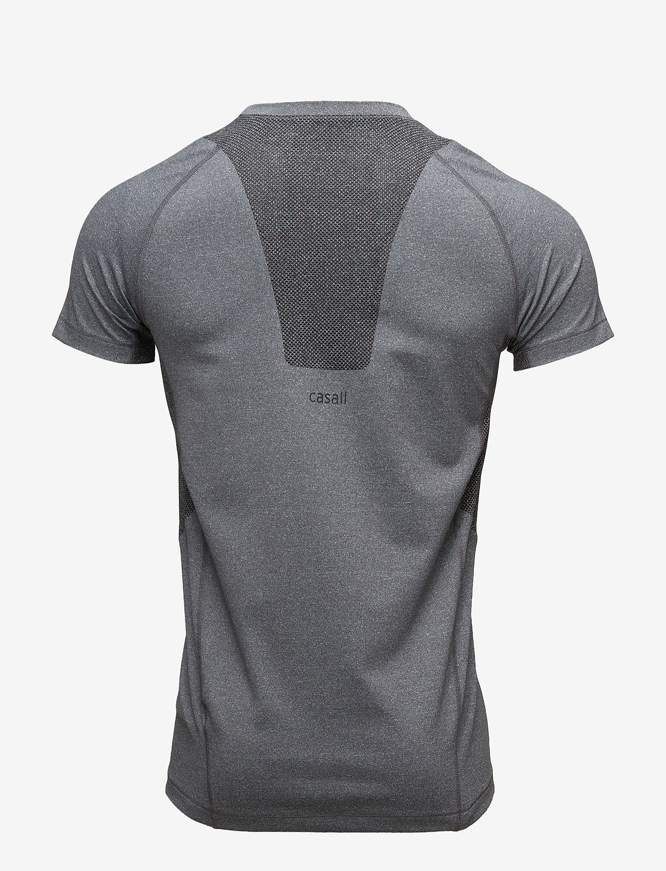 Casall - M RapiDry tee - dk grey melange - 1