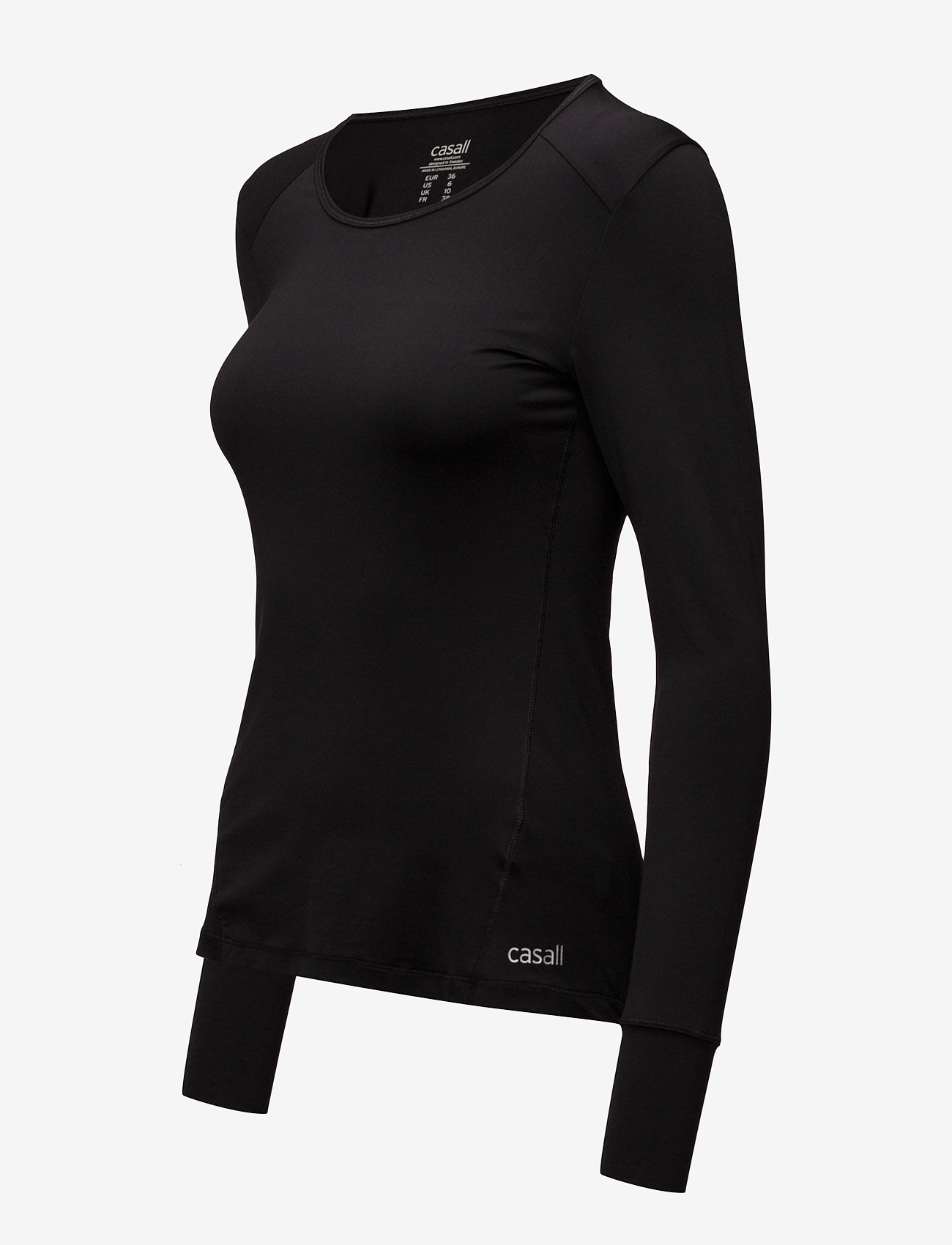 Casall - Essential long sleeve - black - 2