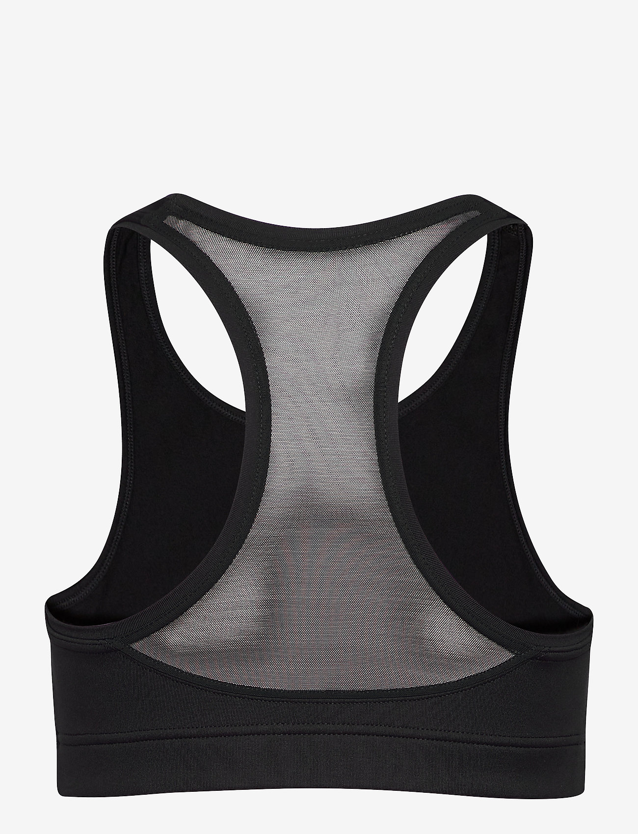 Casall - Iconic wool sports bra - sport bras: high support - black logo - 1