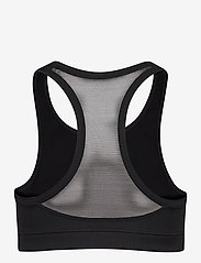 Casall - Iconic wool sports bra - spordirinnahoidjad: kõrge - black logo - 1