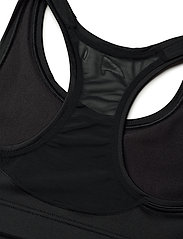 Casall - Iconic wool sports bra - sport bras: high support - black logo - 5