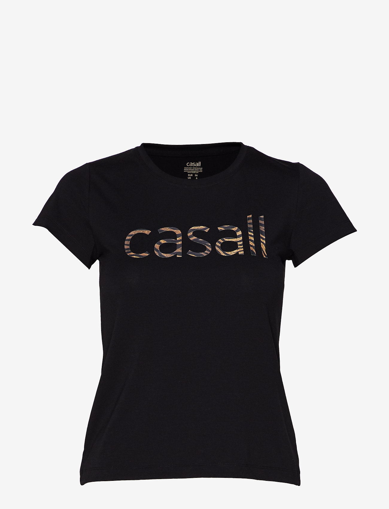 Casall - Heritage Logo Tee - black - 0
