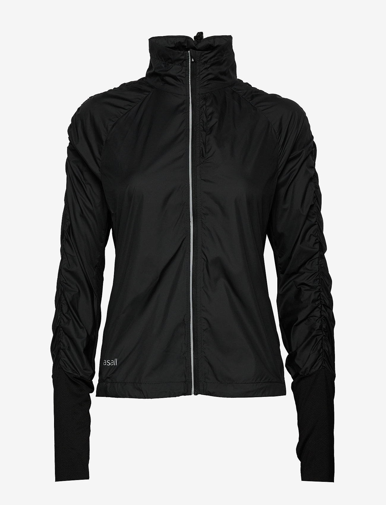 Gathered Wind Jacket - BLACK
