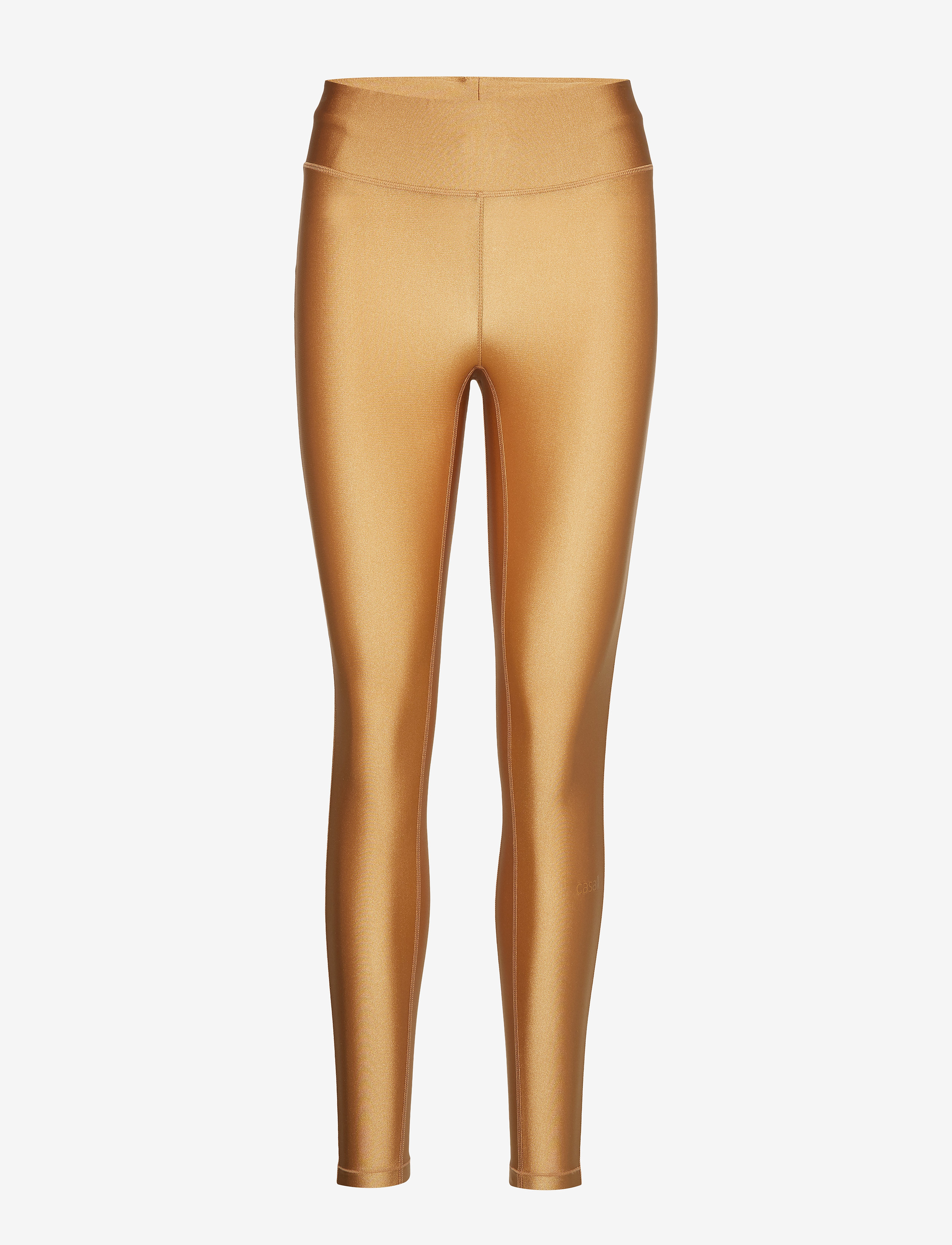 Casall - Golden 7/8 Tights - golden metallic - 0
