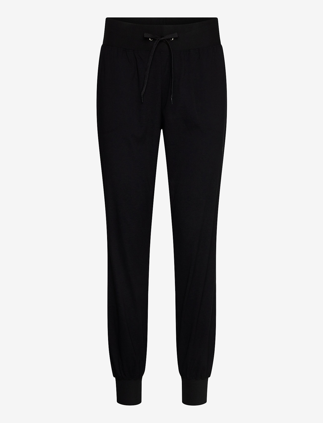 Casall - Comfort Woven Pants - collegehousut - black - 0
