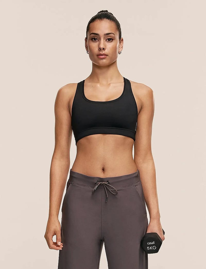 Casall - Iconic Sports Bra - høj støtte - black - 0