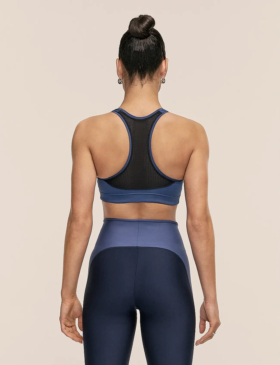 Casall - Iconic Sports Bra - hoog - blue shadow - 2