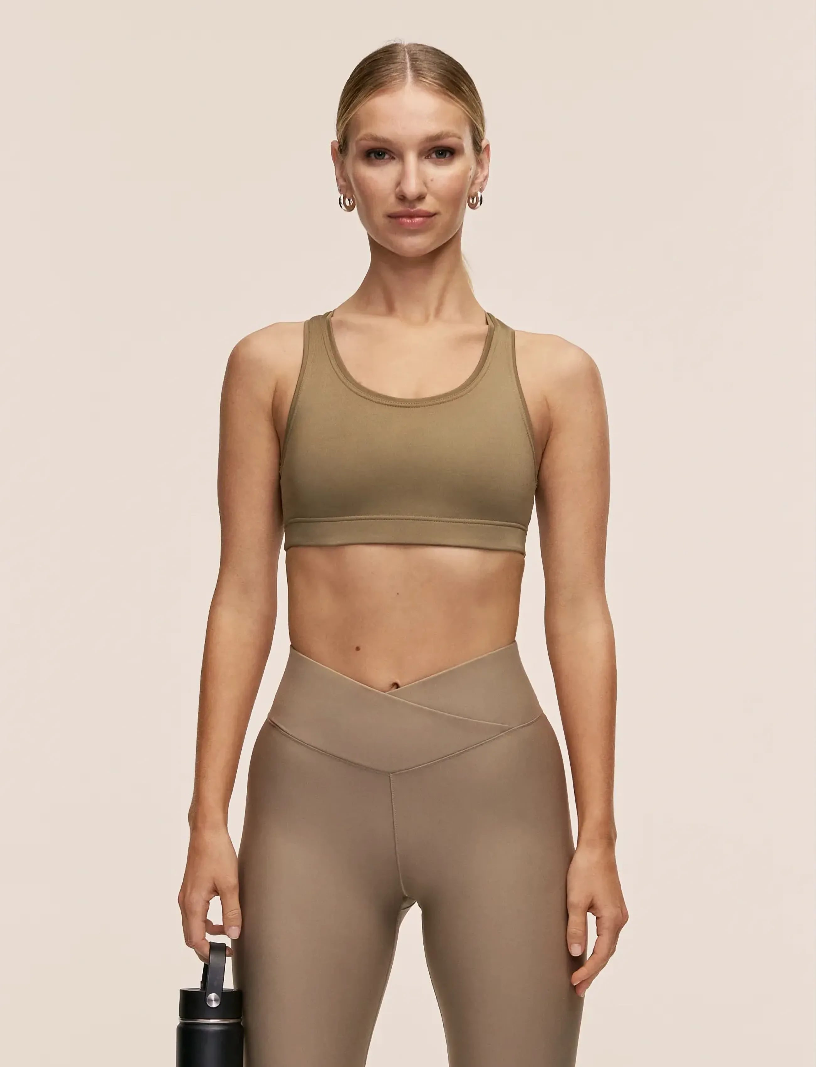 Casall Iconic Sports Bra, XS/CD, Bras & Oberteile, Beige - All, Frauen