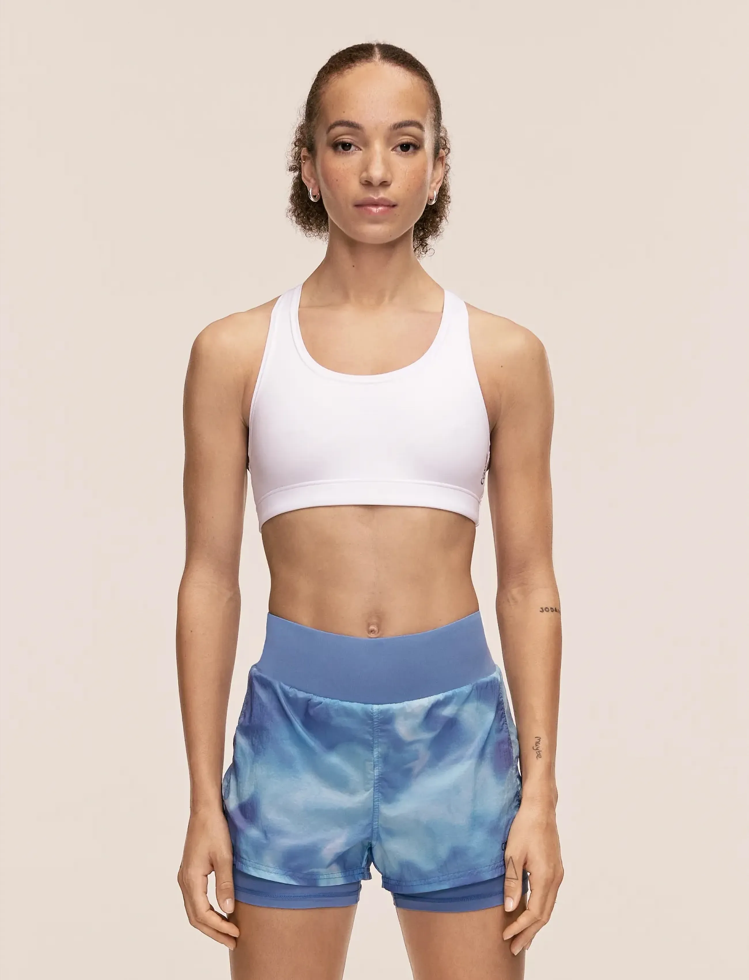 Casall Iconic Sports Bra, XS/CD, Bras & Oberteile, Weiß - All, Frauen