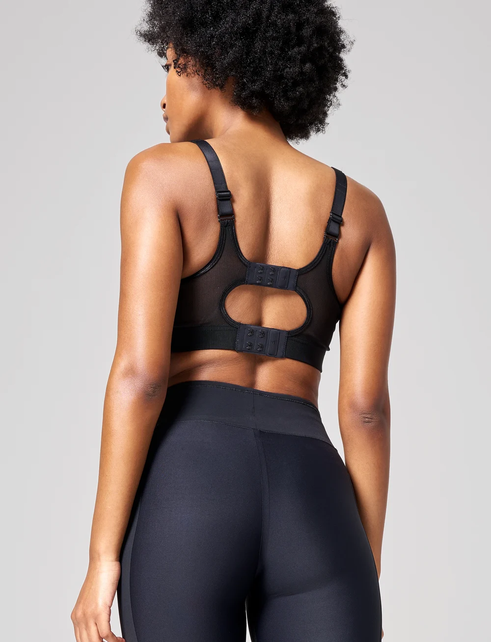 Casall - High Impact Sports Bra - augsts atbalsts - black - 3