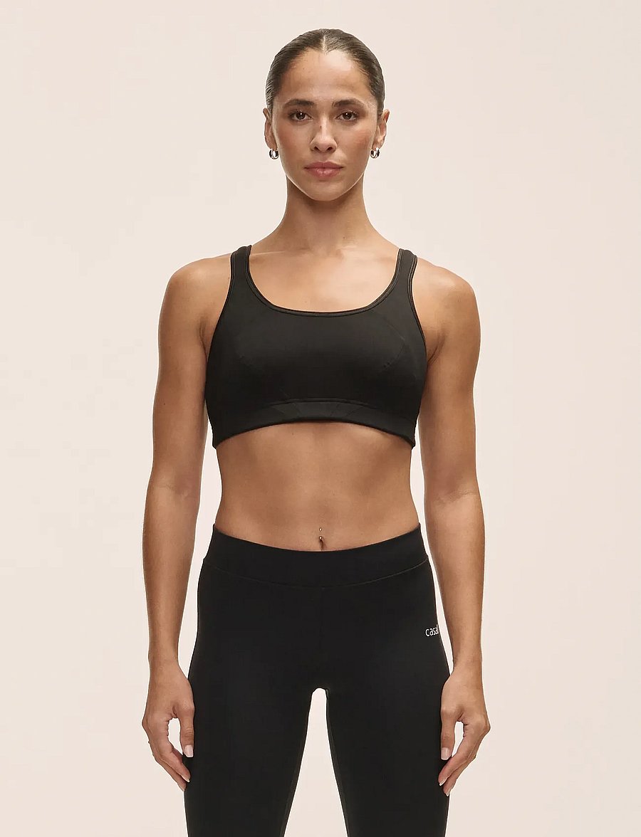 Casall - High Impact Sports Bra - starker halt - black - 3