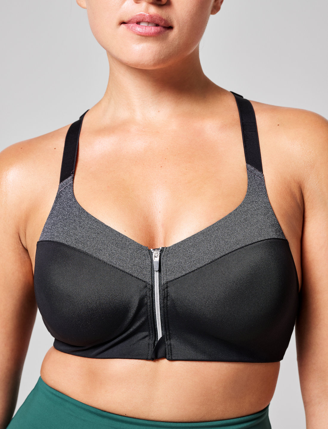 Casall Front Zip Sports Bra - Sports bras