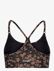 Casall - Strappy Sports Bra - urheiluliivit - cosmic brown - 1