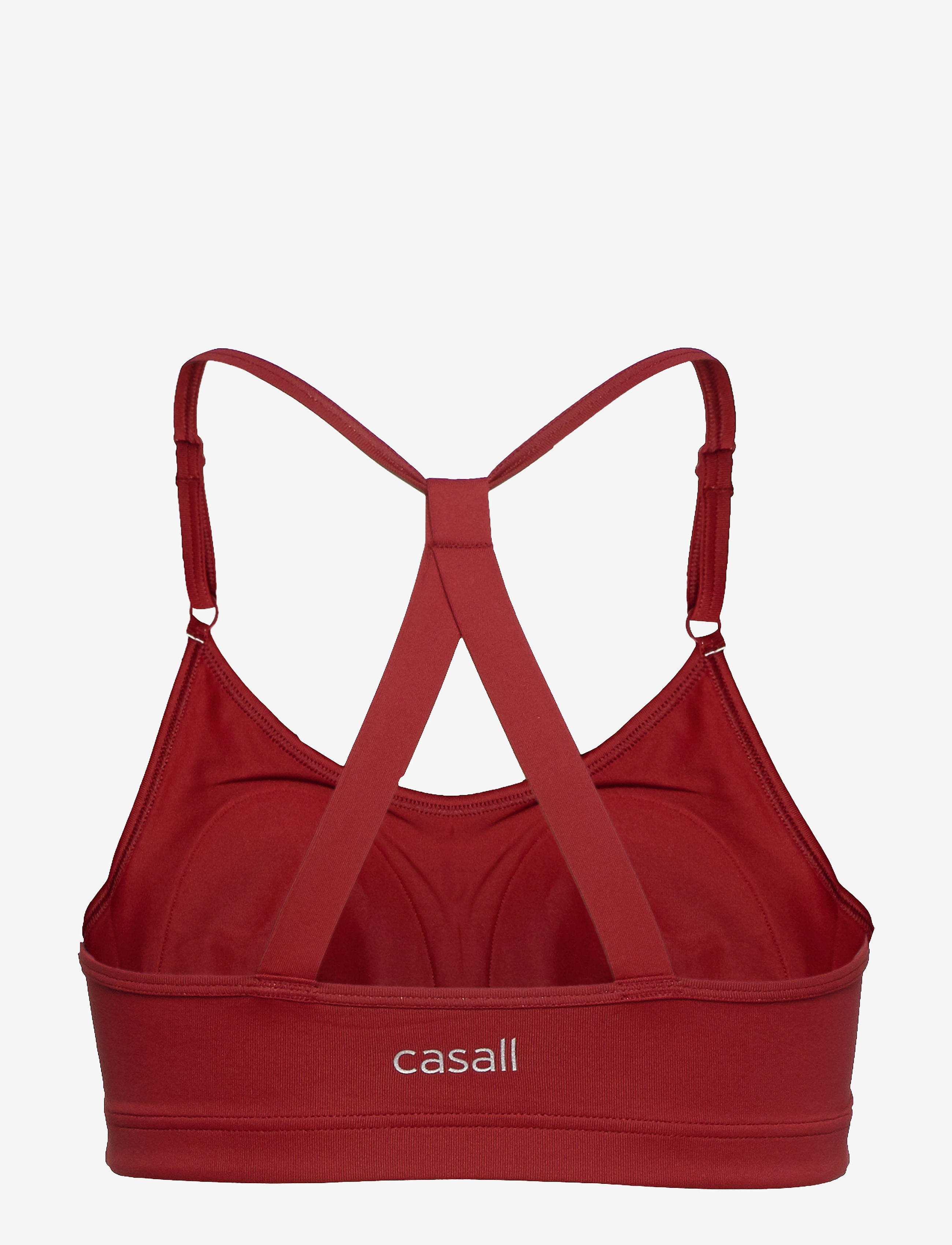 Casall - Strappy Sports Bra - moving red - 2
