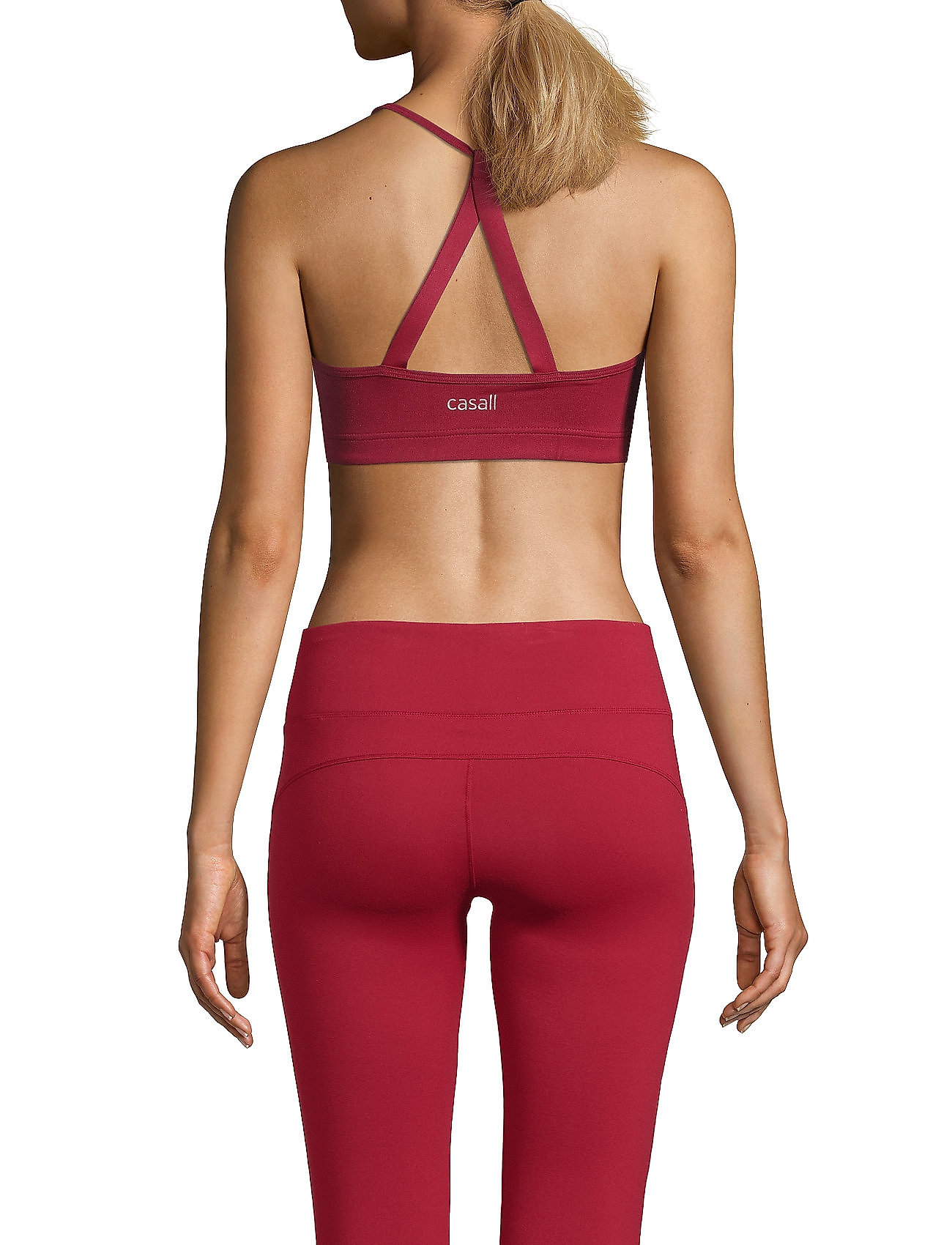 Casall - Strappy Sports Bra - moving red - 3