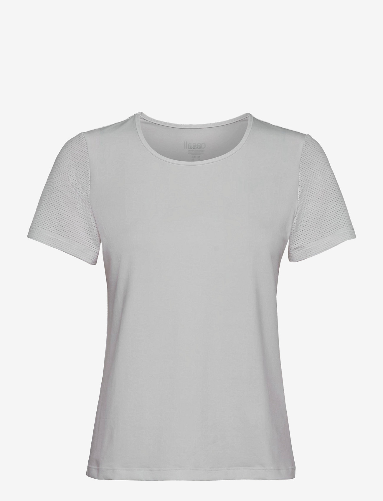 Casall - Essential Mesh Detail Tee - t-skjorter - white - 1
