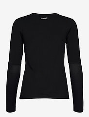 Casall - Essential Mesh Detail Long Sleeve - topjes met lange mouwen - black - 2