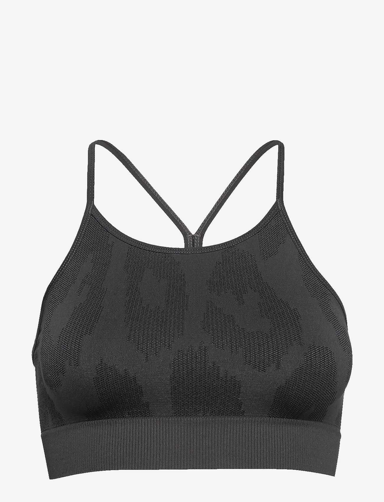 Casall - Seamless Leo Strap Top - black - 0