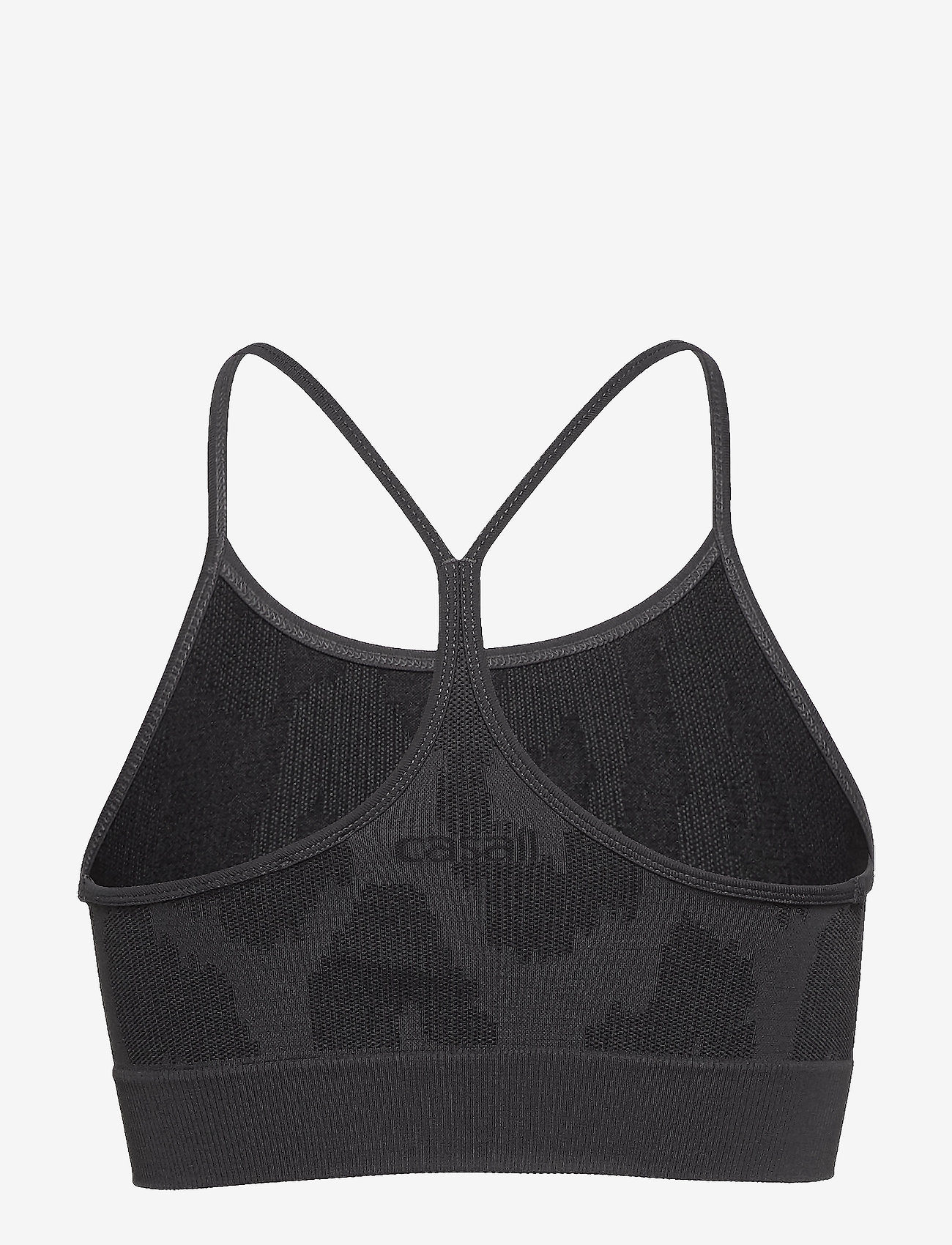 Casall - Seamless Leo Strap Top - black - 1