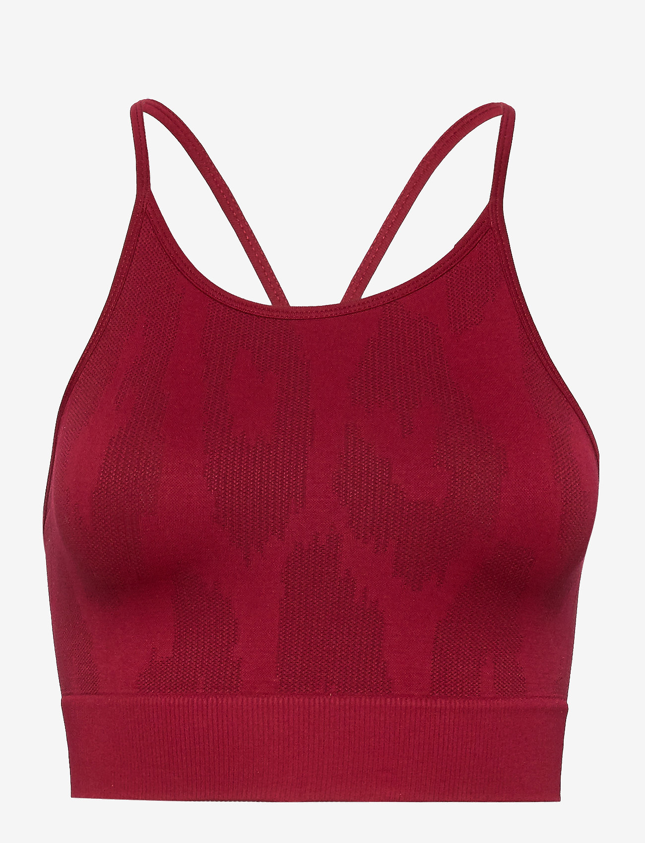 Casall - Seamless Leo Strap Top - moving red - 0