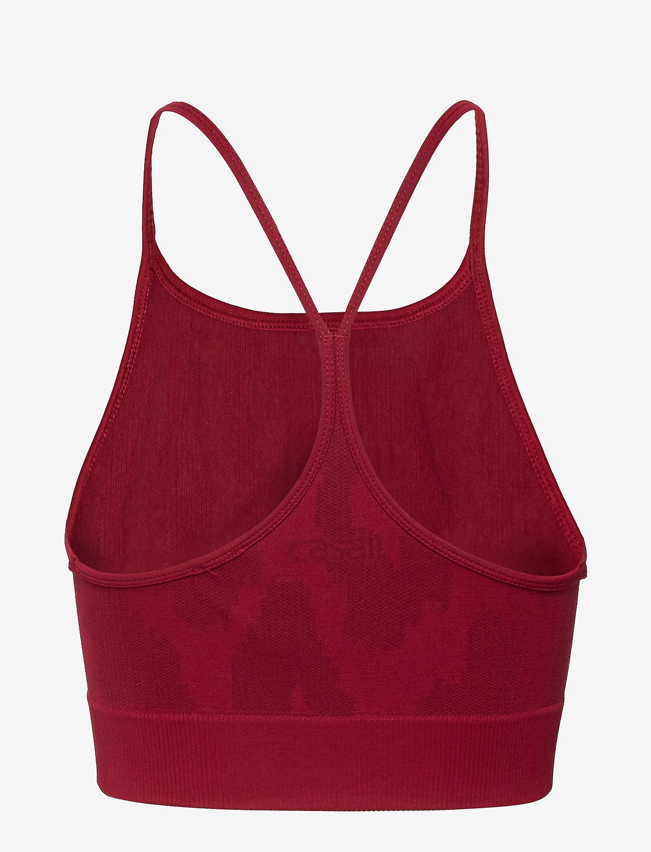 Casall - Seamless Leo Strap Top - moving red - 1