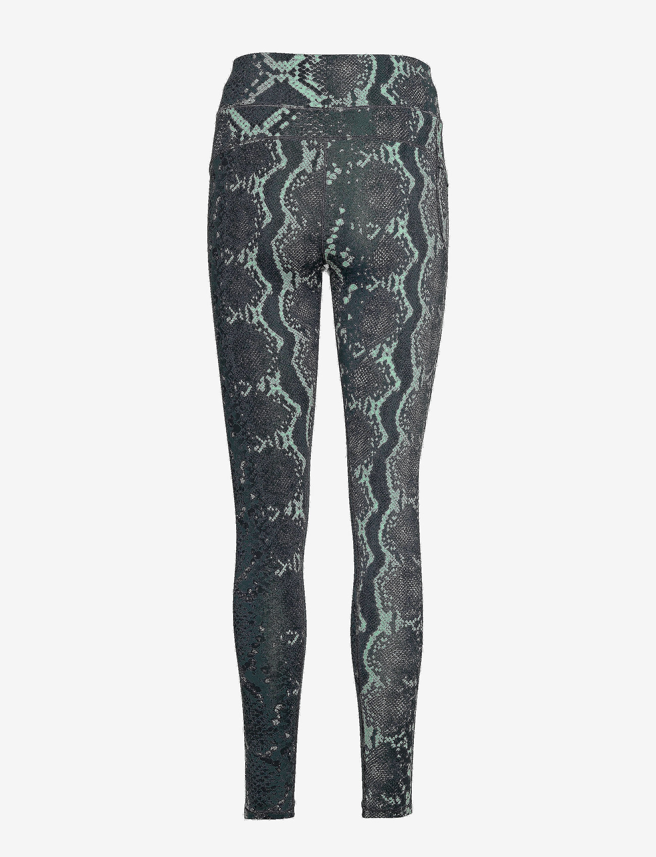 Casall - Snake Tights - green snake - 1