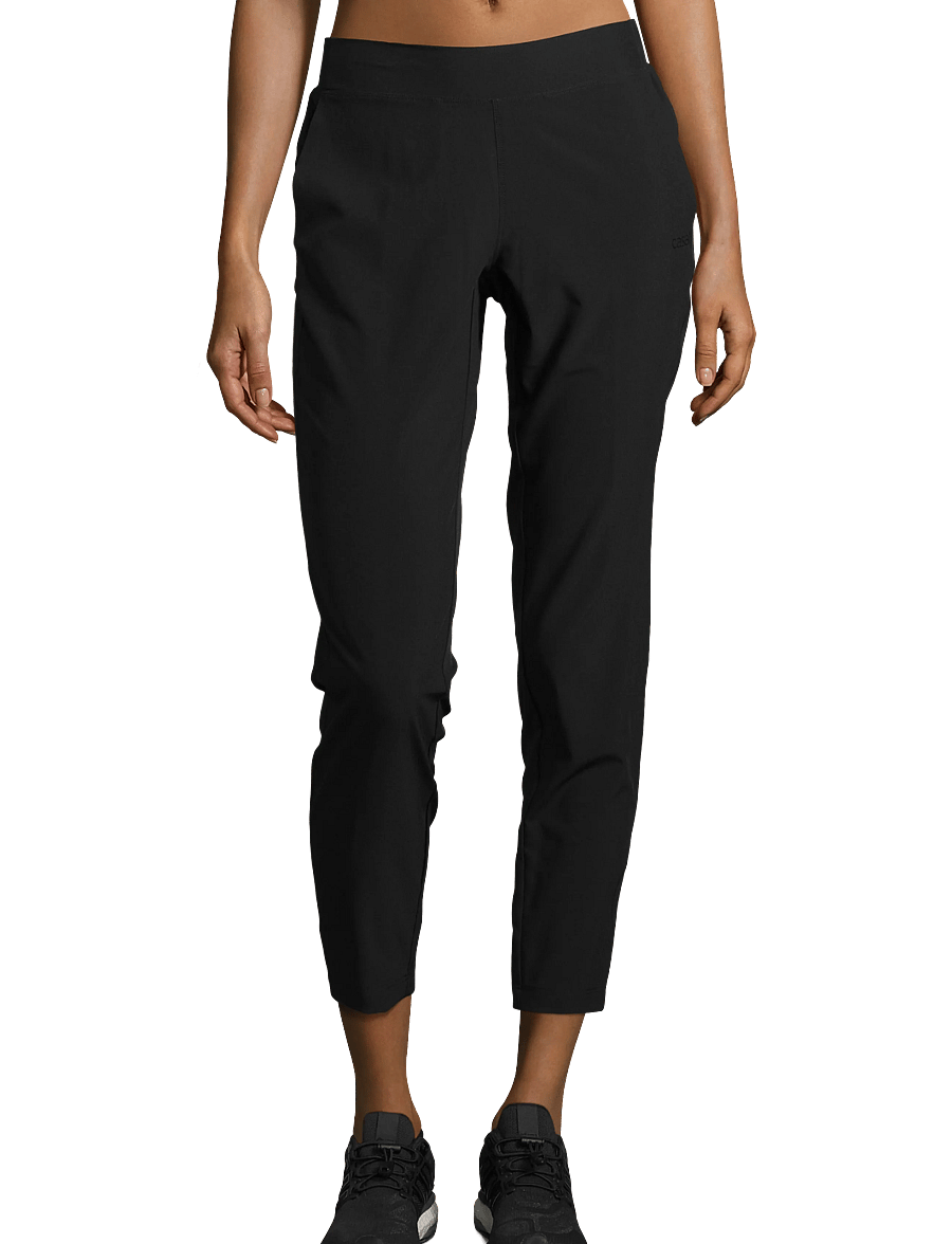 Casall - Slim Woven Pants - joggingbukser - black - 0